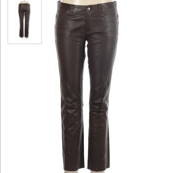 Ines & Marechal Leather Pants - Picture 1 of 3